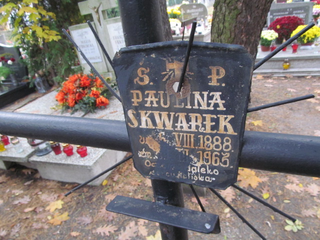 Paulina Skwarek 1888 Opole-Półwieś - Grobonet - Wyszukiwarka osób pochowanych