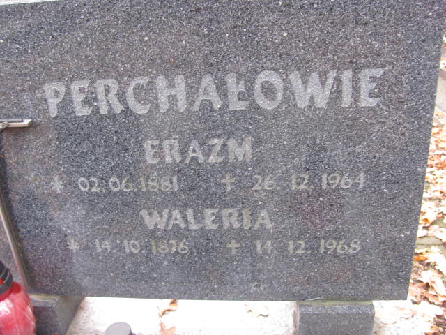 Waleria Perchał 1876 Opole-Półwieś - Grobonet - Wyszukiwarka osób pochowanych