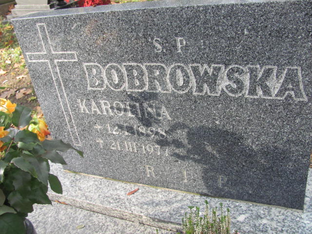 Karolina Bobrowska 1898 Opole-Półwieś - Grobonet - Wyszukiwarka osób pochowanych