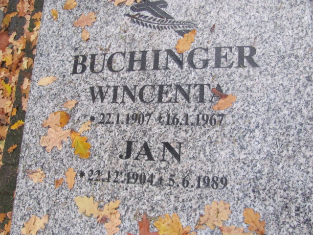 Wincenta Różanowska-Buchinger 1907 Opole-Półwieś - Grobonet - Wyszukiwarka osób pochowanych