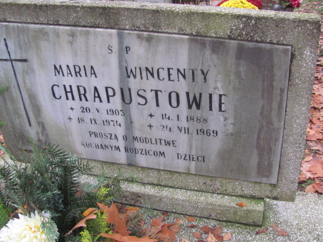 Maria Chrapusta 1903 Opole-Półwieś - Grobonet - Wyszukiwarka osób pochowanych