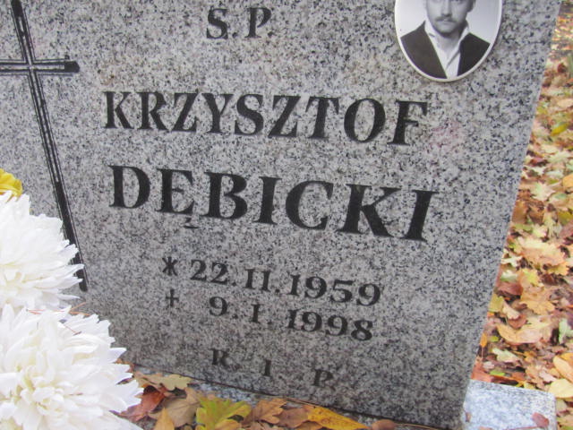 Krzysztof Dębicki 1959 Opole-Półwieś - Grobonet - Wyszukiwarka osób pochowanych