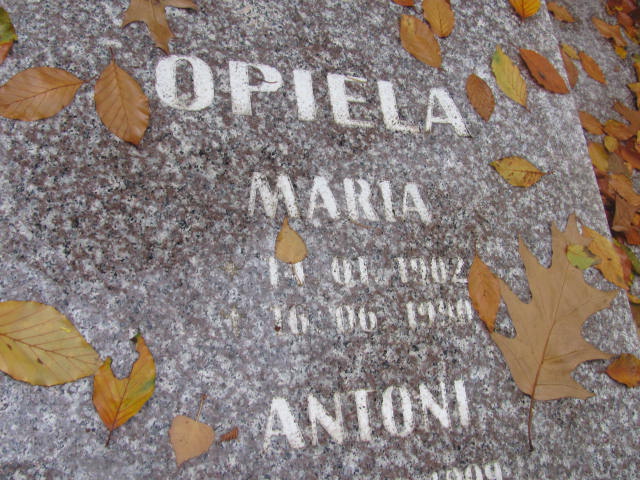 Krystyna OPIELA 1936 Opole-Półwieś - Grobonet - Wyszukiwarka osób pochowanych