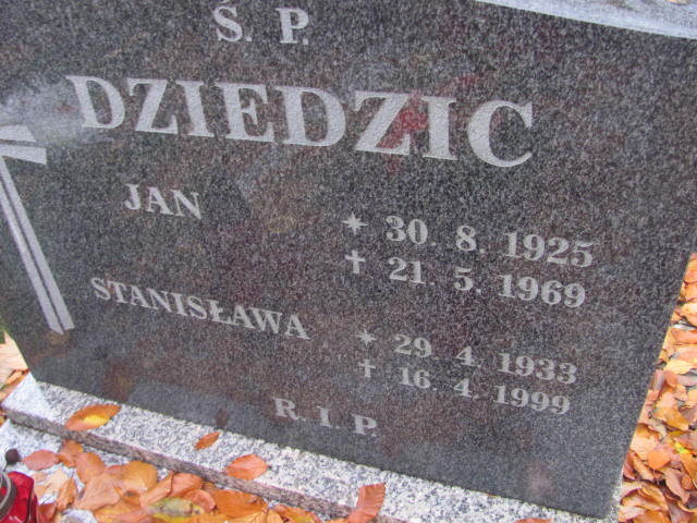 Jan Dziedzic 1925 Opole-Półwieś - Grobonet - Wyszukiwarka osób pochowanych