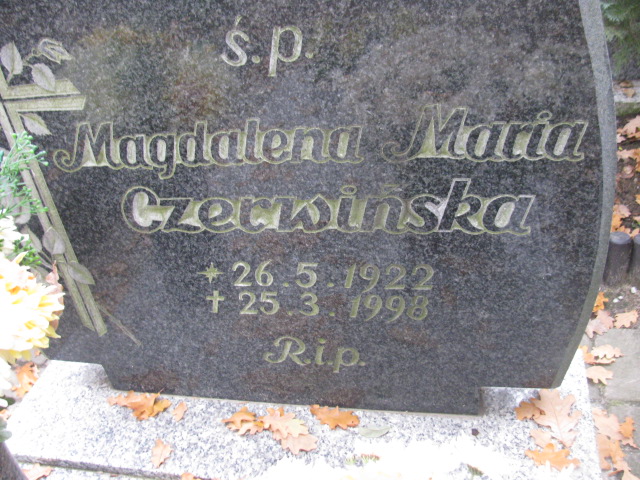 Magdalena Czerwińska 1922 Opole-Półwieś - Grobonet - Wyszukiwarka osób pochowanych