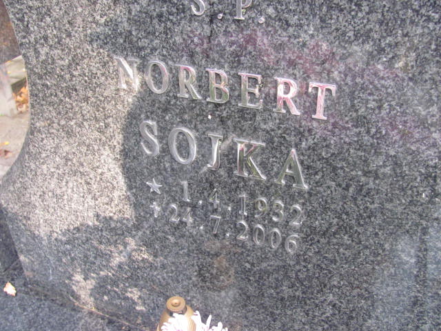 Norbert Sojka 1932 Opole-Półwieś - Grobonet - Wyszukiwarka osób pochowanych