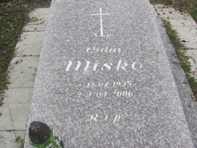 Lidia Miśko 1935 Opole-Półwieś - Grobonet - Wyszukiwarka osób pochowanych