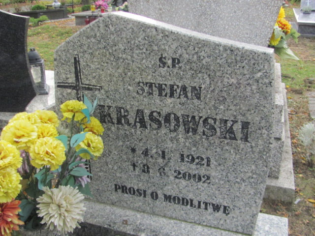 Stefan Krasowski 1915 Opole-Półwieś - Grobonet - Wyszukiwarka osób pochowanych