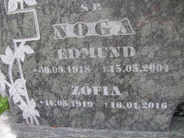 Zofia Noga 1919 Opole-Półwieś - Grobonet - Wyszukiwarka osób pochowanych
