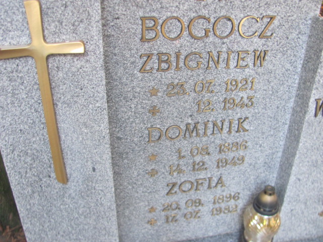 Dominik Bogacz 1886 Opole-Półwieś - Grobonet - Wyszukiwarka osób pochowanych