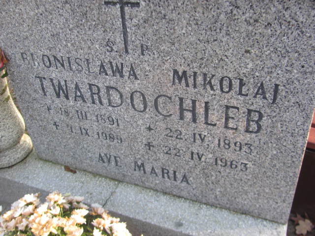 Mikołaj Twardochleb 1893 Opole-Półwieś - Grobonet - Wyszukiwarka osób pochowanych