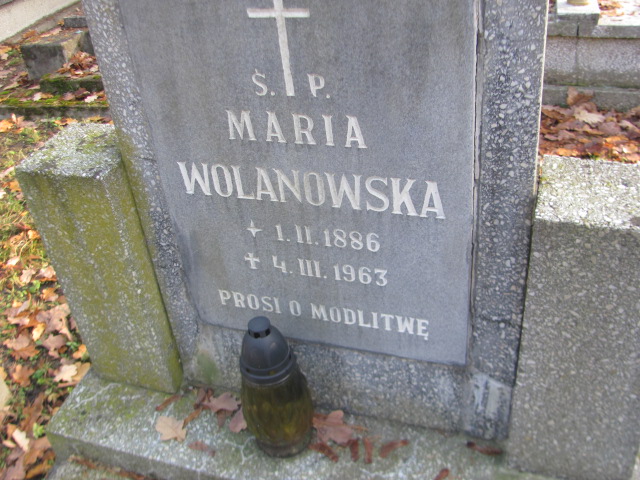 Maria Wolanowska 1882 Opole-Półwieś - Grobonet - Wyszukiwarka osób pochowanych