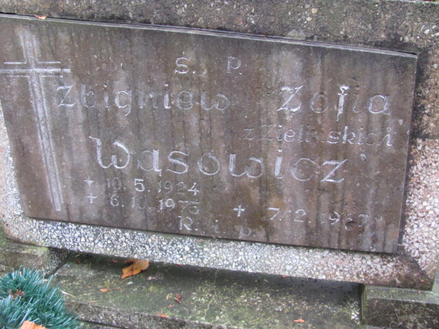 Zbigniew Wąsowicz 1924 Opole-Półwieś - Grobonet - Wyszukiwarka osób pochowanych