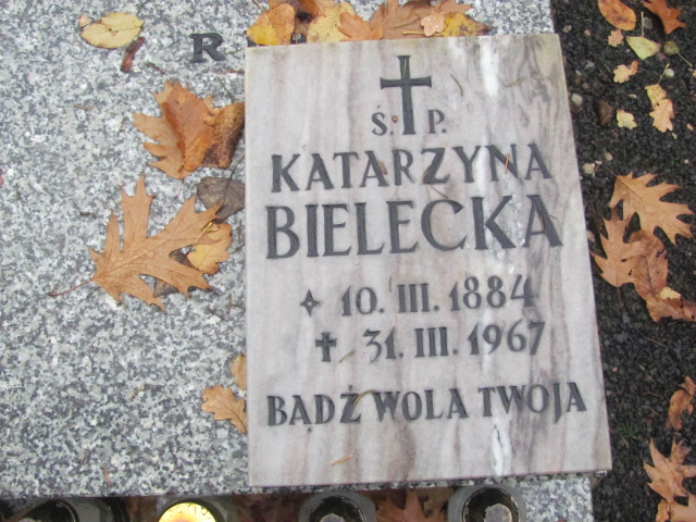 Katarzyna Bielecka Opole-Półwieś - Grobonet - Wyszukiwarka osób pochowanych