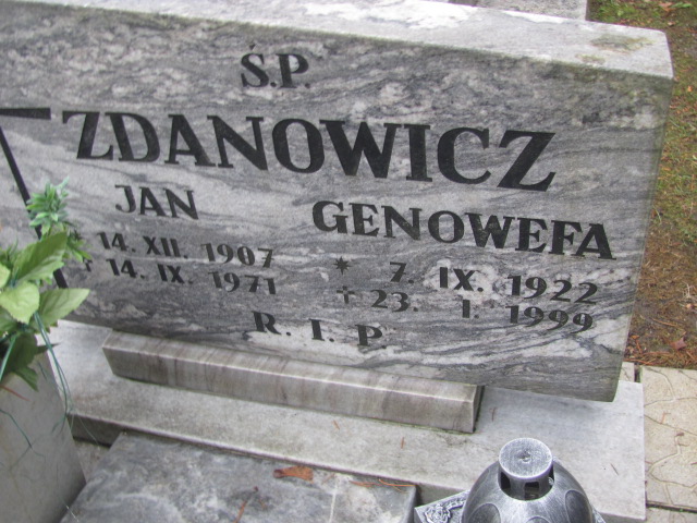 Jan Zdanowicz 1907 Opole-Półwieś - Grobonet - Wyszukiwarka osób pochowanych