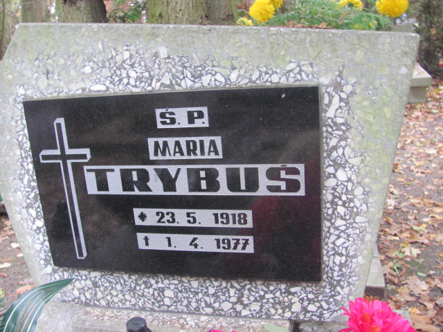 Maria Trybuś 1918 Opole-Półwieś - Grobonet - Wyszukiwarka osób pochowanych