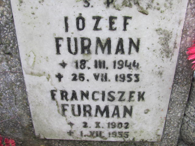 Franciszek Furman 1902 Opole-Półwieś - Grobonet - Wyszukiwarka osób pochowanych