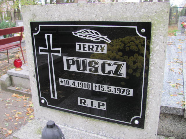 Jerzy Puszcz 1910 Opole-Półwieś - Grobonet - Wyszukiwarka osób pochowanych