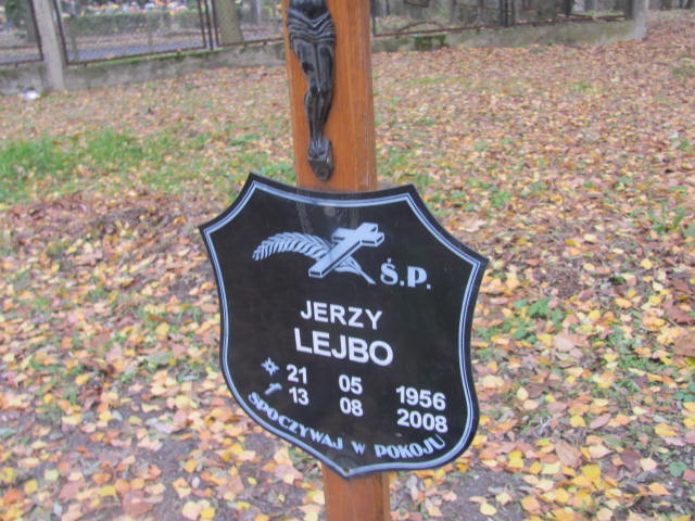 Jerzy Lejbo 1956 Opole-Półwieś - Grobonet - Wyszukiwarka osób pochowanych