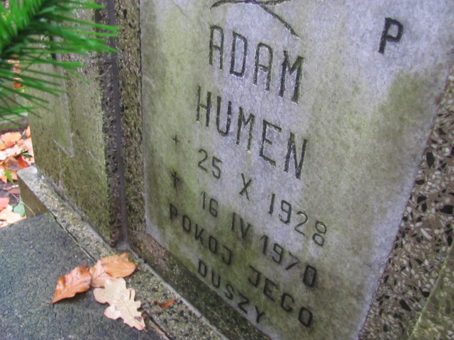 Adam Humen 1928 Opole-Półwieś - Grobonet - Wyszukiwarka osób pochowanych