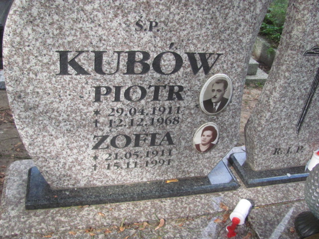 Zofia Kubów 1911 Opole-Półwieś - Grobonet - Wyszukiwarka osób pochowanych