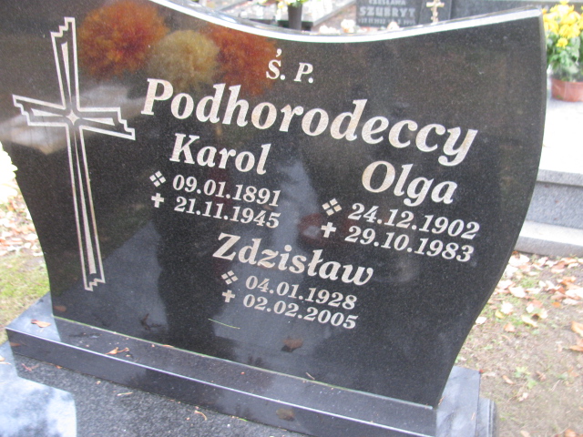 Karol Podhorodecki 1891 Opole-Półwieś - Grobonet - Wyszukiwarka osób pochowanych