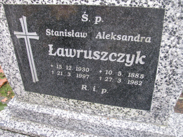 Aleksandra Ławruszczyk 1885 Opole-Półwieś - Grobonet - Wyszukiwarka osób pochowanych