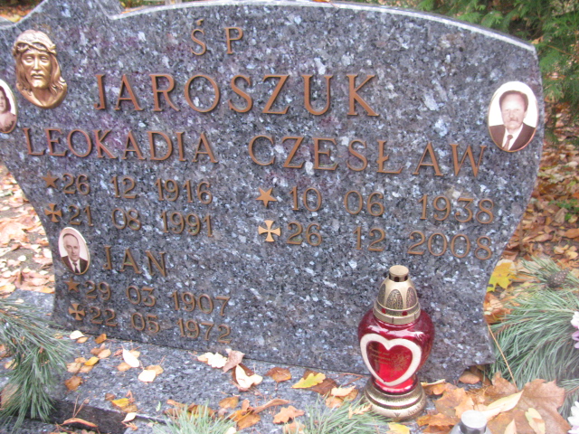 Czesław Jaroszuk 1938 Opole-Półwieś - Grobonet - Wyszukiwarka osób pochowanych