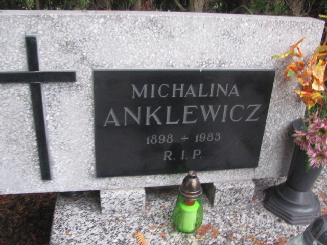 Michalina Anklewicz 1900 Opole-Półwieś - Grobonet - Wyszukiwarka osób pochowanych