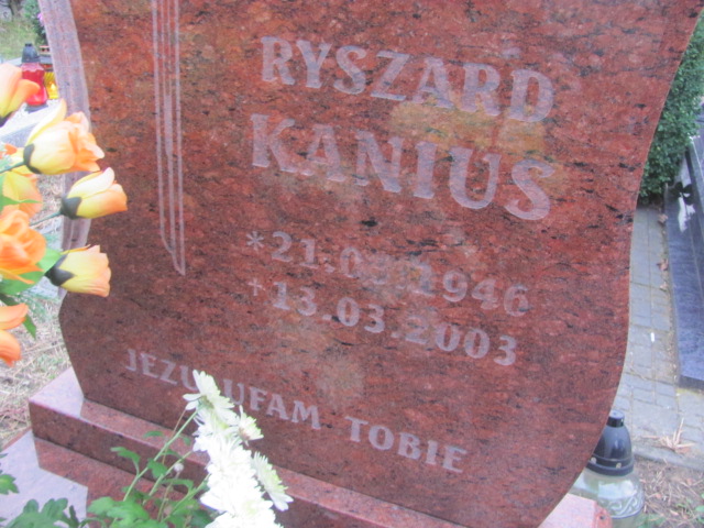 Ryszard Kanius 1946 Opole-Półwieś - Grobonet - Wyszukiwarka osób pochowanych