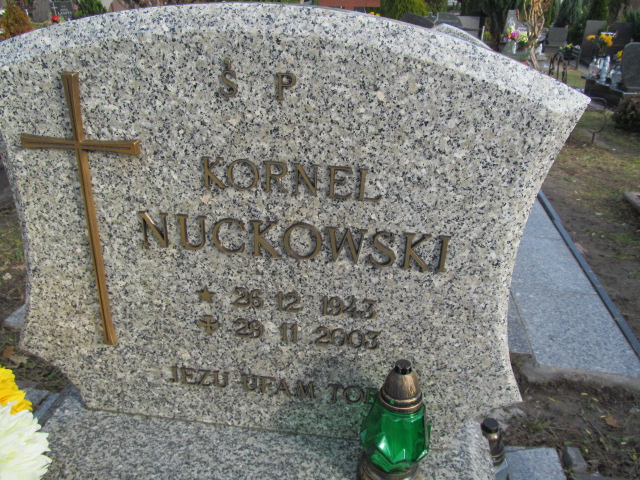 Kornel Nuckowski 1943 Opole-Półwieś - Grobonet - Wyszukiwarka osób pochowanych