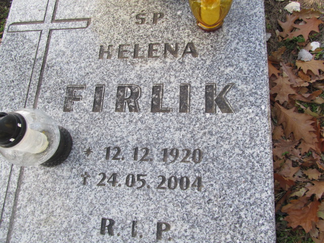 Helena Firlik 1920 Opole-Półwieś - Grobonet - Wyszukiwarka osób pochowanych