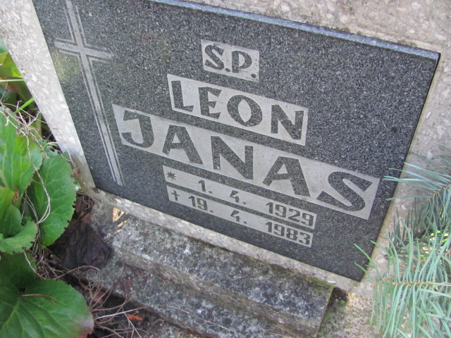 Leon Janas 1929 Opole-Półwieś - Grobonet - Wyszukiwarka osób pochowanych