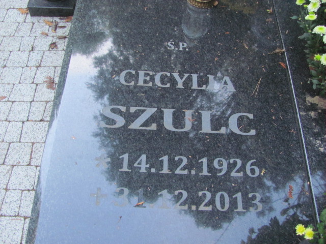 Cecylia Szulc 1926 Opole-Półwieś - Grobonet - Wyszukiwarka osób pochowanych
