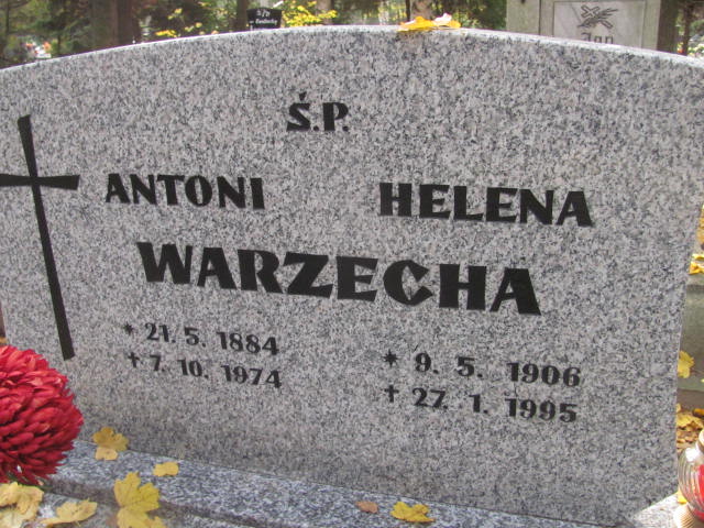 Antoni Warzecha 1884 Opole-Półwieś - Grobonet - Wyszukiwarka osób pochowanych