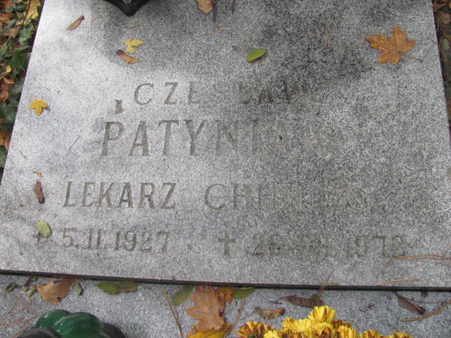 Czesław Patyniak 1927 Opole-Półwieś - Grobonet - Wyszukiwarka osób pochowanych