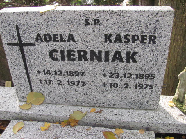 Adela Cierniak 1894 Opole-Półwieś - Grobonet - Wyszukiwarka osób pochowanych