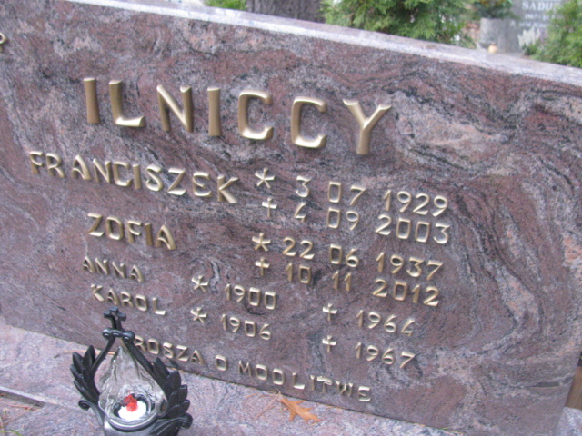 Anna Jilnicka 1900 Opole-Półwieś - Grobonet - Wyszukiwarka osób pochowanych