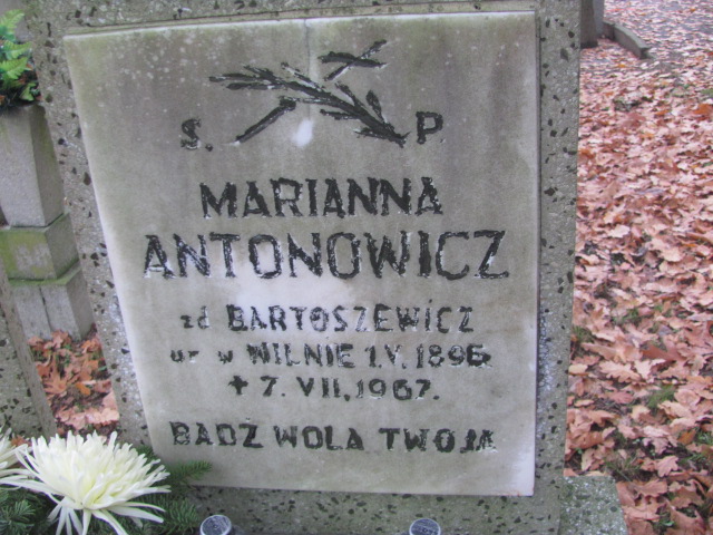 Marianna Antonowicz 1896 Opole-Półwieś - Grobonet - Wyszukiwarka osób pochowanych