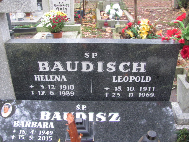 Leopold Baudisch 1911 Opole-Półwieś - Grobonet - Wyszukiwarka osób pochowanych