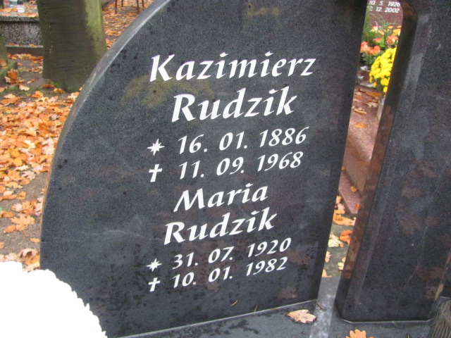 Kazimierz Rudzik 1886 Opole-Półwieś - Grobonet - Wyszukiwarka osób pochowanych