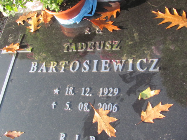 Tadeusz Bartosiewicz 1929 Opole-Półwieś - Grobonet - Wyszukiwarka osób pochowanych