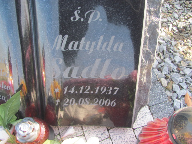 Matylda Sadło 1937 Opole-Półwieś - Grobonet - Wyszukiwarka osób pochowanych