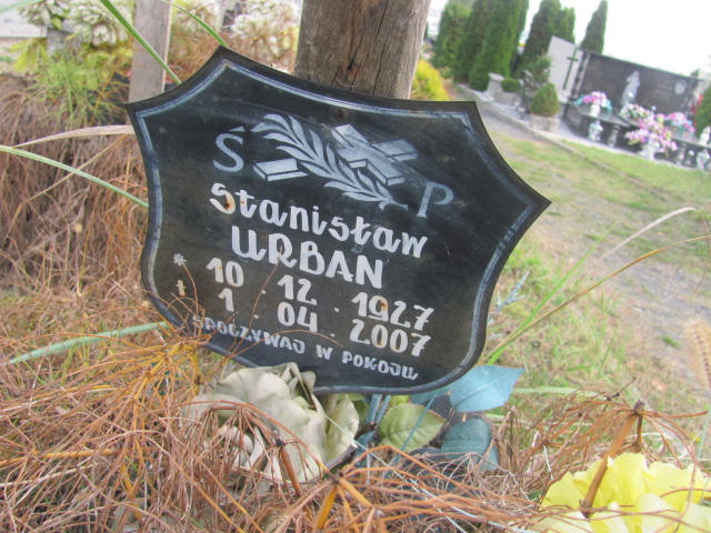 Stanisław Urban 1927 Opole-Półwieś - Grobonet - Wyszukiwarka osób pochowanych