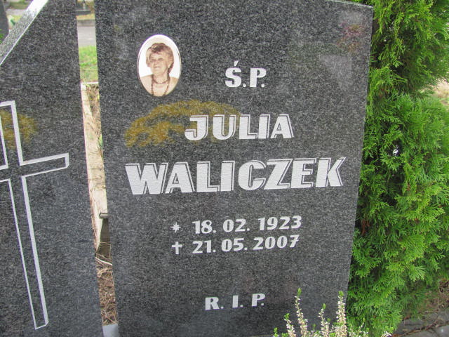 Julia Waliczek 1923 Opole-Półwieś - Grobonet - Wyszukiwarka osób pochowanych
