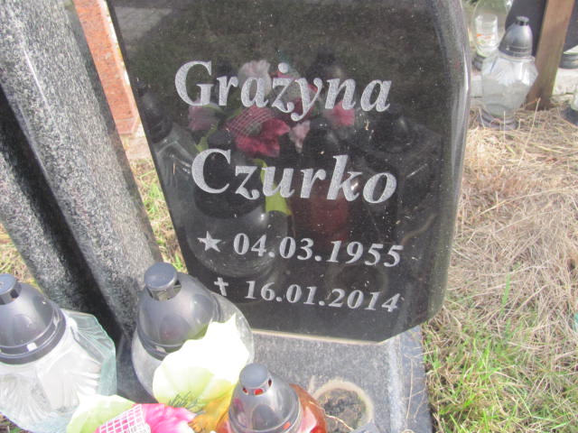 Grażyna Czurko 1955 Opole-Półwieś - Grobonet - Wyszukiwarka osób pochowanych