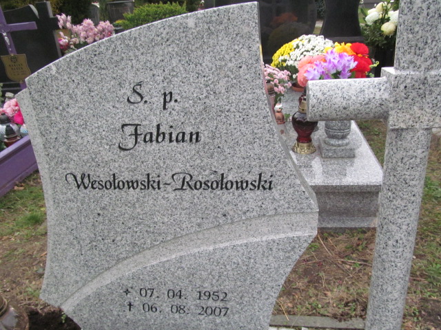 Teresa WESOŁOWSKA-ROSOŁOWSKA 1953 Opole-Półwieś - Grobonet - Wyszukiwarka osób pochowanych