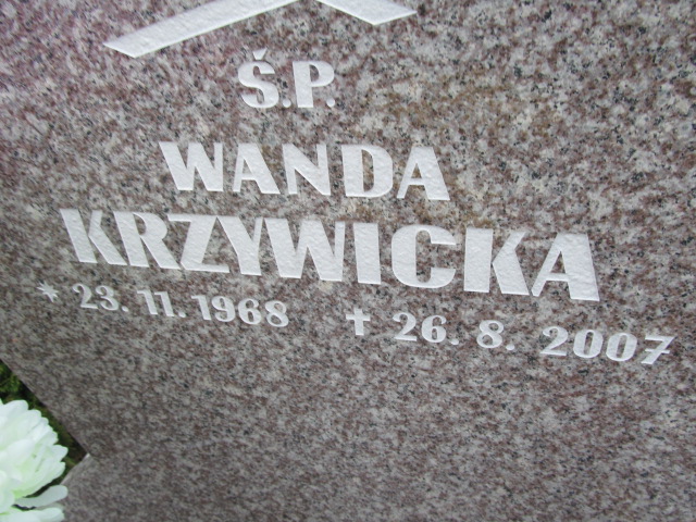 Wanda Krzywicka 1968 Opole-Półwieś - Grobonet - Wyszukiwarka osób pochowanych