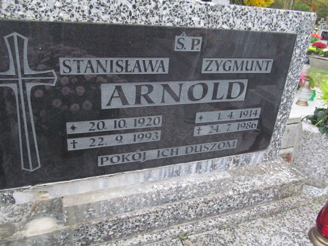 Zygmunt Arnold 1914 Opole-Półwieś - Grobonet - Wyszukiwarka osób pochowanych