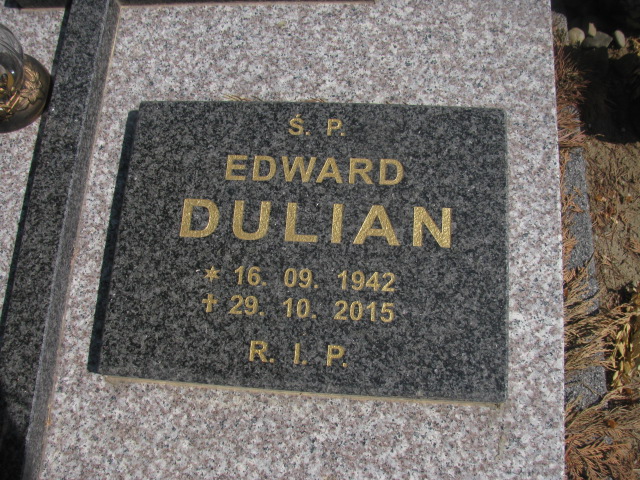 Edward Smenda-Dulian 1942 Opole-Półwieś - Grobonet - Wyszukiwarka osób pochowanych